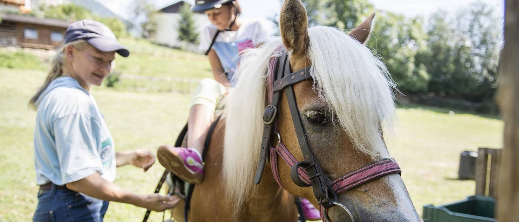Reiten mit Kindern in Südtirol Reiten mit Kindern in Südtirol