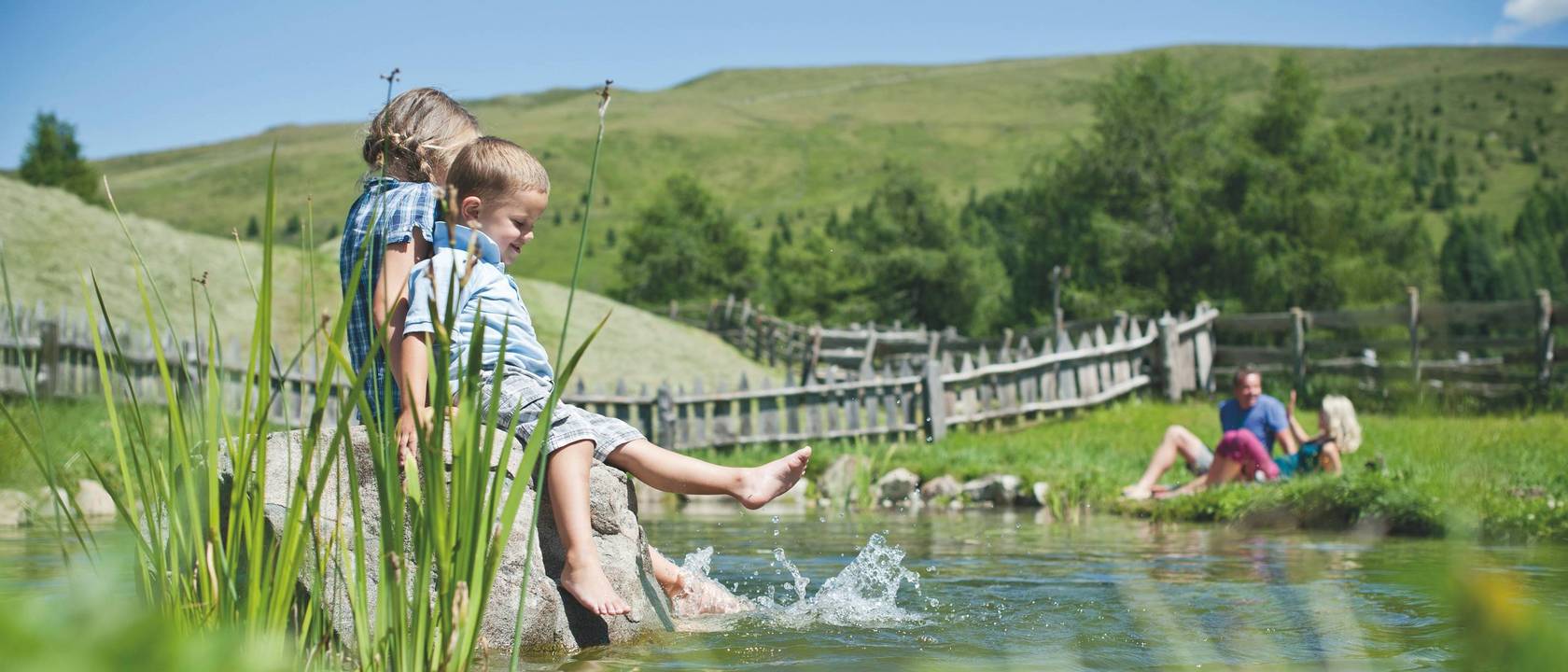 Wandern mit Kindern? Südtirol ist das Ziel. Wandern mit Kindern? Südtirol ist das Ziel.