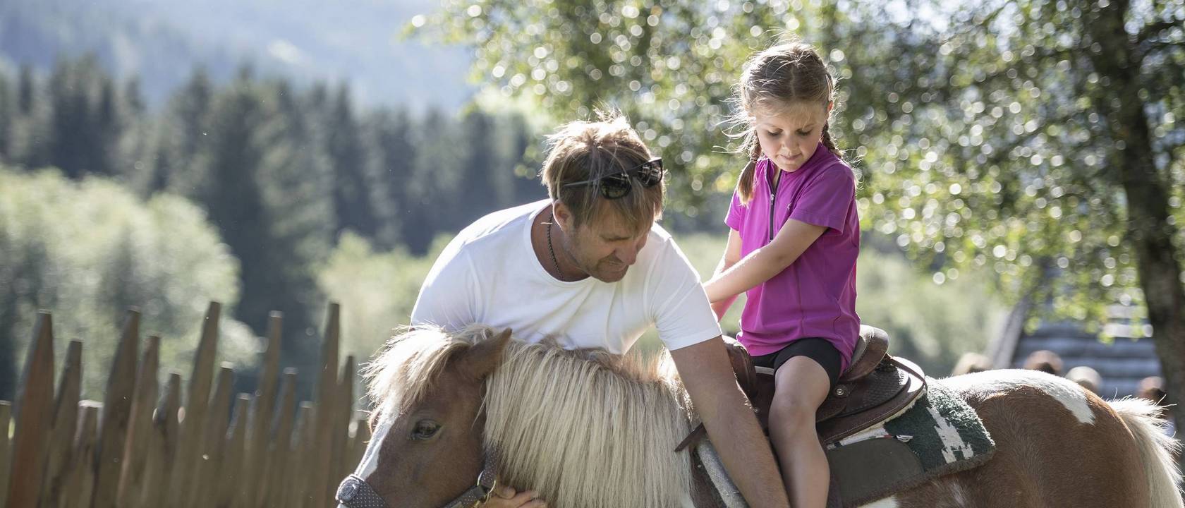 Reiten mit Kindern in Südtirol Reiten mit Kindern in Südtirol