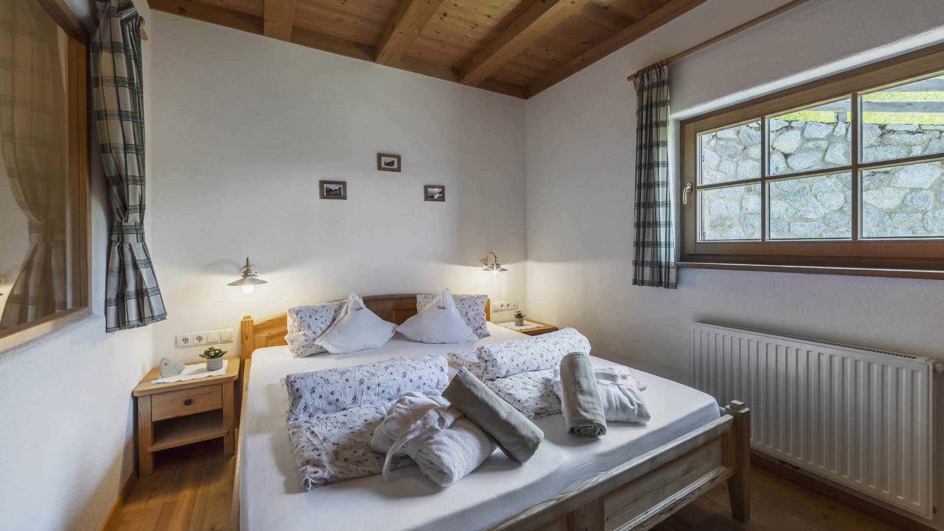 Mutspitze Schlafzimmer Familienalm & Almchalets Taser Alm****