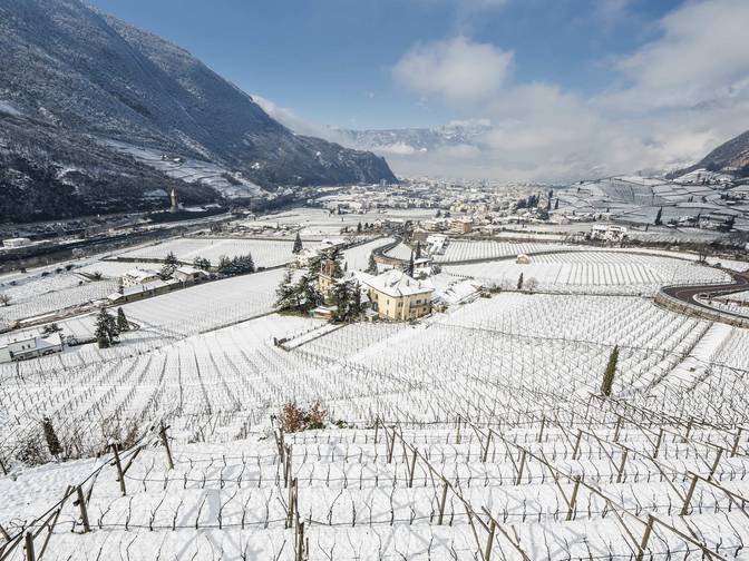 Winterwandern in Südtirol für Groß und Klein Winterwandern in Südtirol für Groß und Klein