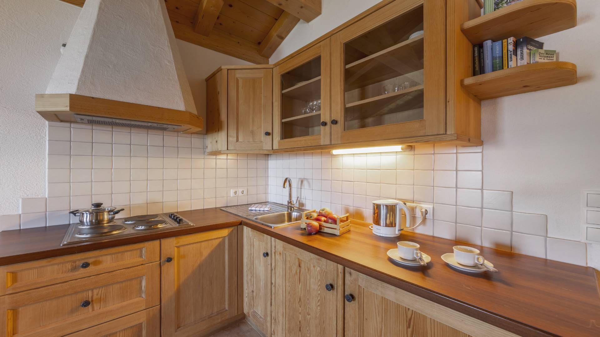 Lodnerspitze Küche Familienalm & Almchalets Taser Alm****